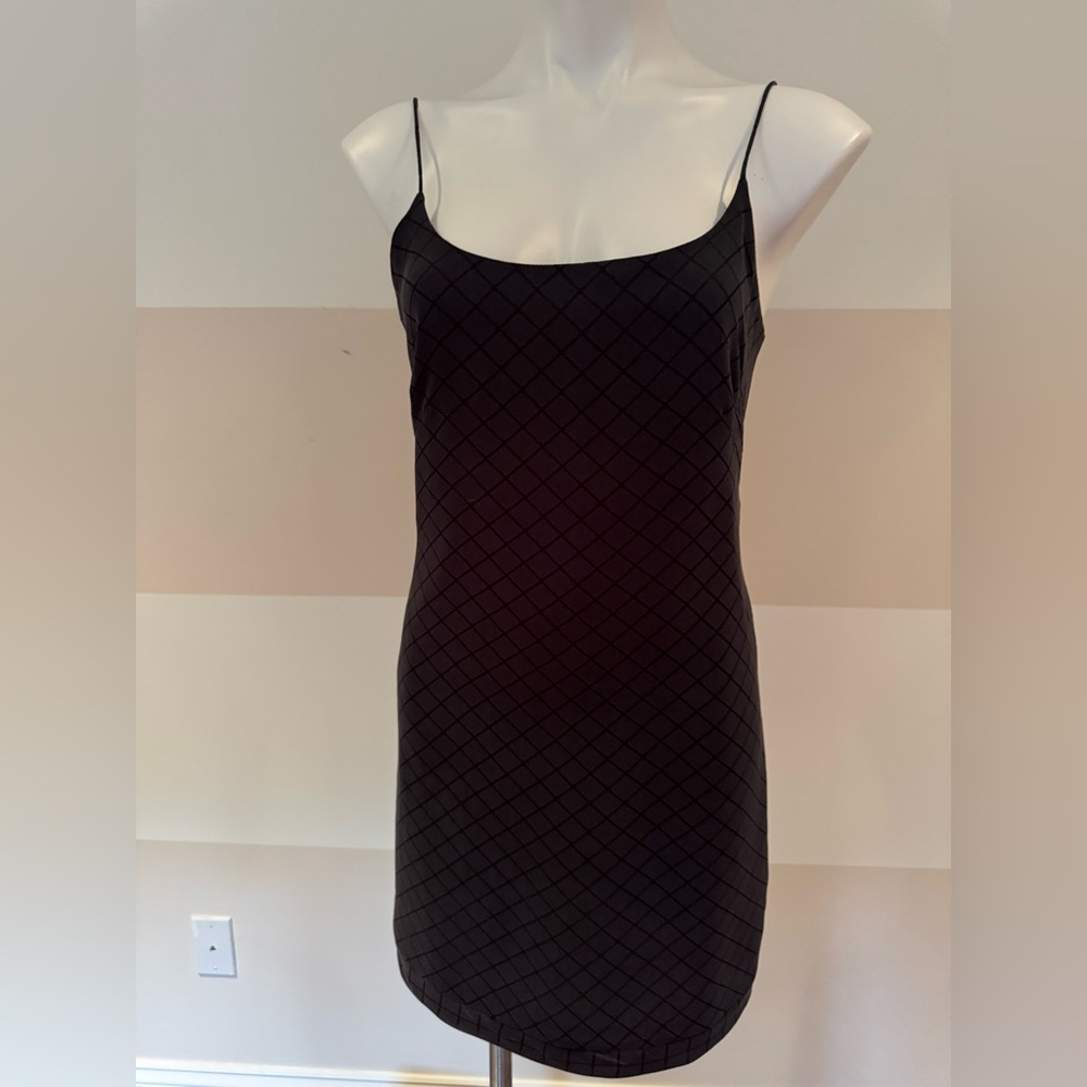 Banana Republic Dark Grey/Black Mini Dress